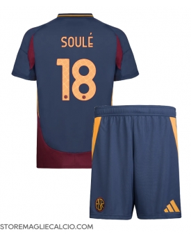 AS Roma Matias Soule #18 Maglia Gara Terza Repliche 2024-25 Bambino